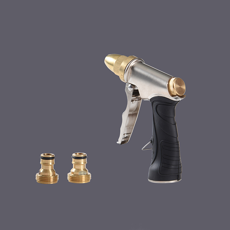 Portabla spänne för trädgårdsslangmunstycken för trädgårds- och bilrengöring